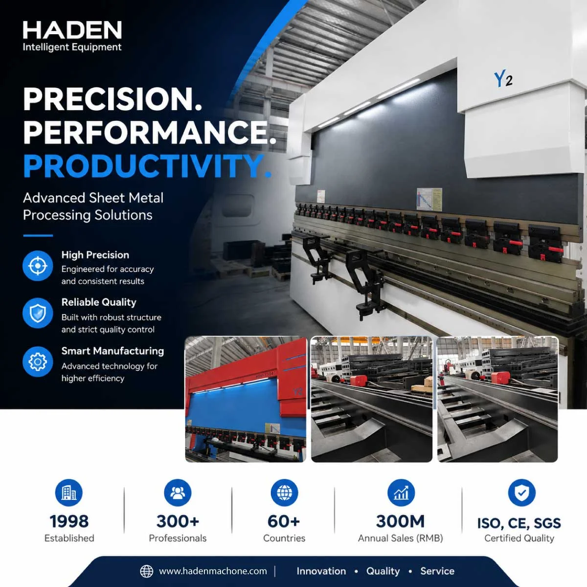 Hadan Machine Haden - Industrial Metal Fabrication Machinery Manufacturer